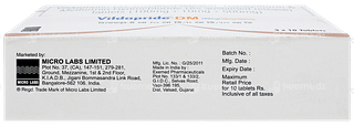 Vildapride Dm 100mg/10mg/500mg Tablet 10