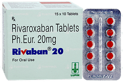 Rivaban 20 Tablet 10