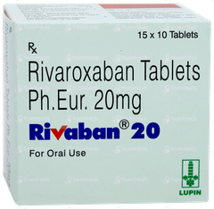 Rivaban 20 Tablet 10 Rivaban 20 Tablet 10