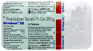 Rivaban 20 Tablet 10