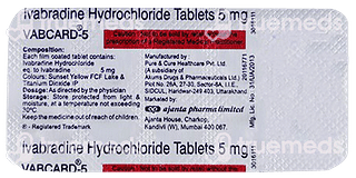 Vabcard 5 MG Tablet 10