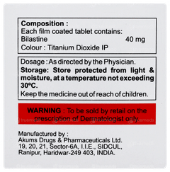 Bilatop 40 Tablet 10 Bilatop 40 Tablet 10