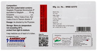 Sitasmart 50 Tablet 10