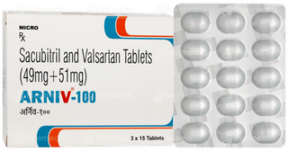 Arniv 100 Tablet 15