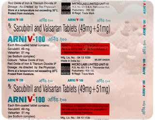Arniv 100 Tablet 15