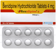 Renidipine 4 Tablet 10 Renidipine 4 Tablet 10
