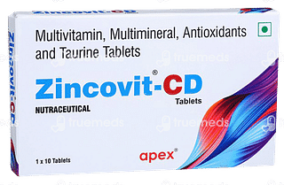 Zincovit Cd Tablet 10