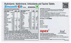 Zincovit Cd Tablet 10