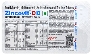 Zincovit Cd Tablet 10