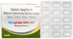 Sitapride Dm 1000 Tablet 15