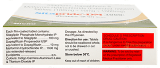 Sitapride Dm 1000 Tablet 15
