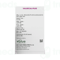 Valuecal Plus Tablet 10