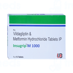 Insugrip M 1000 Tablet 15 Insugrip M 1000 Tablet 15