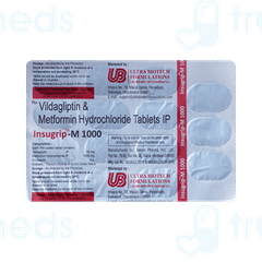 Insugrip M 1000 Tablet 15 Insugrip M 1000 Tablet 15