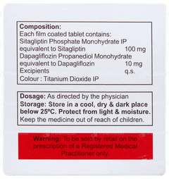 Dapanta S 100/10 Tablet 10 Dapanta S 100/10 Tablet 10