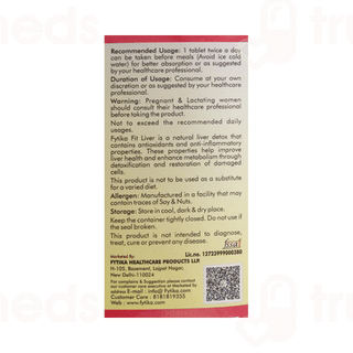 Fytika Fit Liver For Healthy And Strong Liver Tablet 60