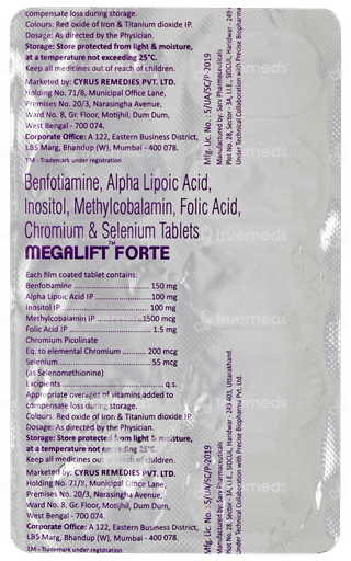 Megalift Forte Tablet 10