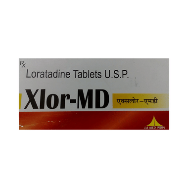 Xlor Md Tablet 10 - Uses, Side Effects, Dosage, Price | Truemeds