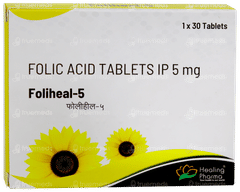 Foliheal 5 Tablet 30