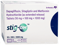 Stig Dm 10+100+1000mg Tablet 10