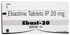 Ebast 20 Tablet 15 Ebast 20 Tablet 15