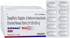 Dapamac Trio 500mg Tablet 10