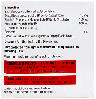 Dapamac Trio 500mg Tablet 10