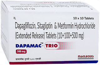 Dapamac Trio 500mg Tablet 10