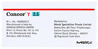 Concor T 2.5 Tablet 10