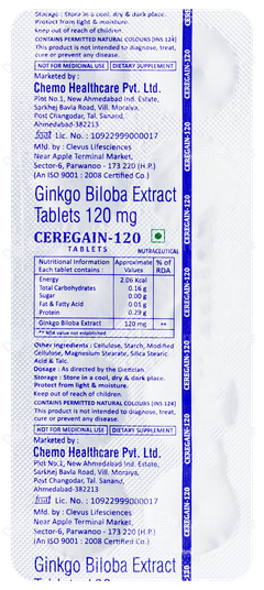 Ceregain 120 Tablet 10