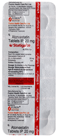 Statiga 20 Tablet 10