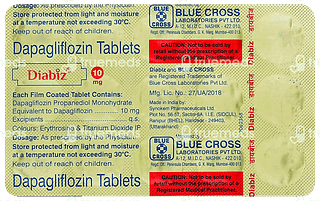 Diabiz 10mg Tablet 15