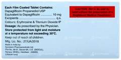 Diabiz 10mg Tablet 15