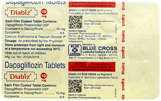 Diabiz 10mg Tablet 15
