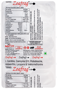 Zoafrag Tablet 10
