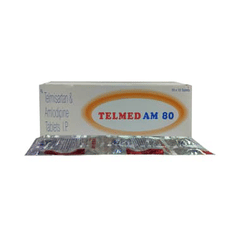 Telmed Am 80 Tablet 10 Telmed Am 80 Tablet 10