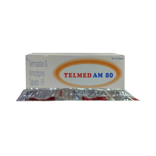 Telmed Am 80 Tablet 10