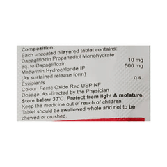 Gliflodap M 10/500 Tablet 10 Gliflodap M 10/500 Tablet 10