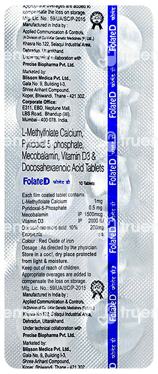 Folate D Tablet 10