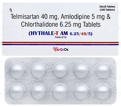 Hythale T Am 40/5/6.25 MG Tablet 10