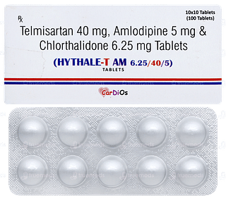 Hythale T Am 40/5/6.25 MG Tablet 10