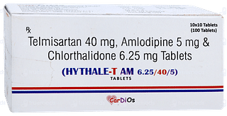 Hythale T Am 40/5/6.25 MG Tablet 10