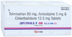 Hythale T Am 12.5/80/5 Tablet 10 Hythale T Am 12.5/80/5 Tablet 10