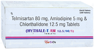 Hythale T Am 12.5/80/5 Tablet 10