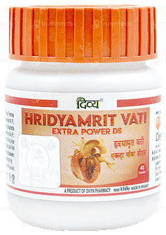 Patanjali Divya Hridyamrit Vati Extra Power Ds Tablet 40