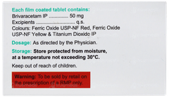 Brivepsy 50 Tablet 10 Brivepsy 50 Tablet 10