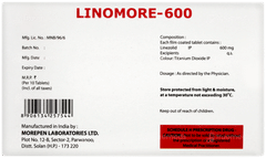 Linomore 600 Tablet 10 Linomore 600 Tablet 10