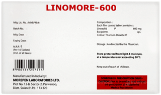 Linomore 600 Tablet 10