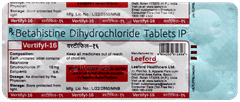 Vertifyl 16 Tablet 10