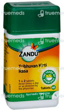 Zandu Tribhuvan Kirti Rasa Tablet 40